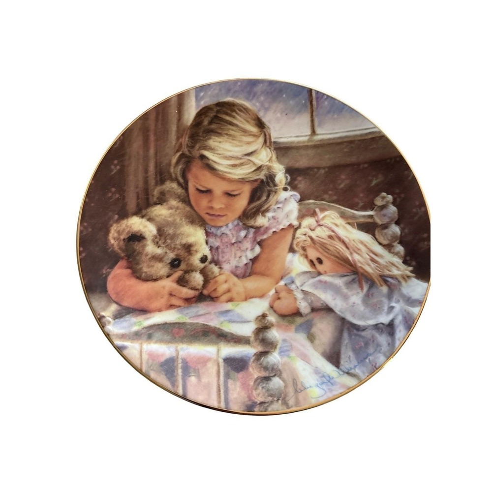 The Hamilton Collection Our Father The Lords Prayer Plate First Issue 1986